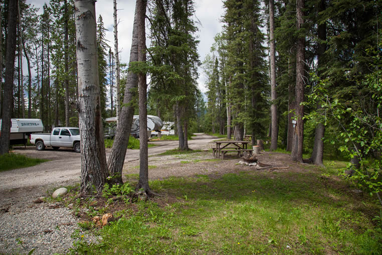 Secluded Campsites